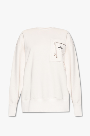Bluza z logo od Fendi