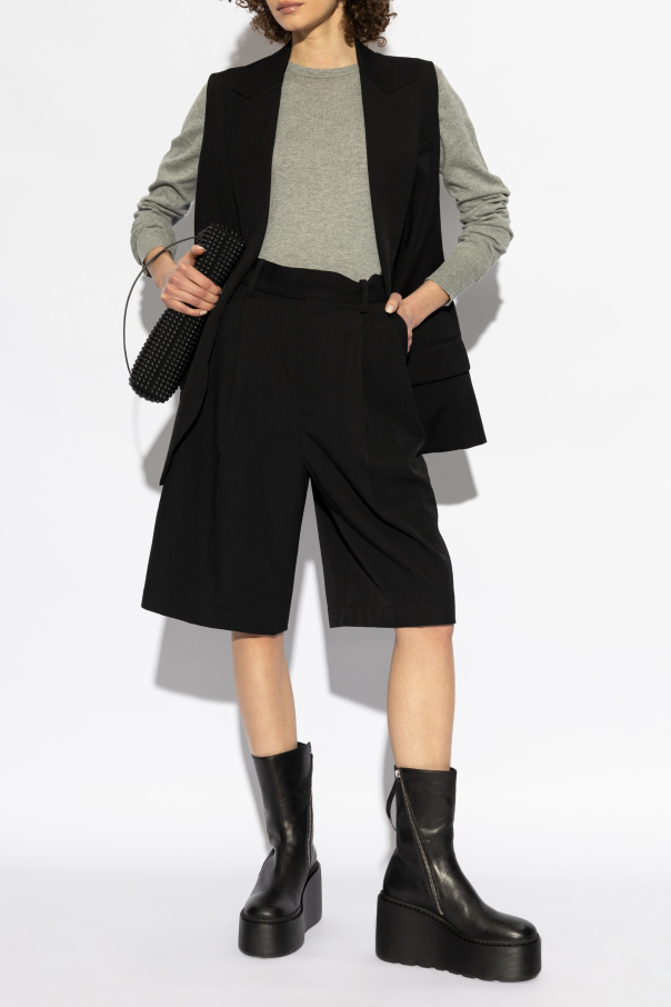 Yohji Yamamoto Suéter con logo