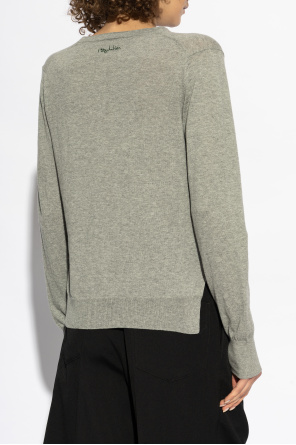 Yohji Yamamoto Suéter con logo