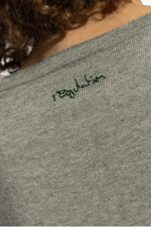 Yohji Yamamoto Suéter con logo