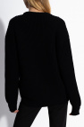 Dolce & Gabbana Coated cotton pants Sweater with logo