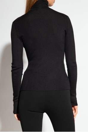 Dolce & Gabbana Cashmere leather sweater