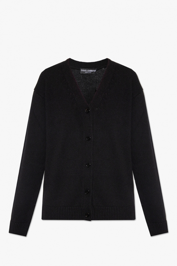 Dolce & Gabbana Cardigan with patch