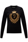 Dolce & Gabbana BLACK Wool sweater with logo