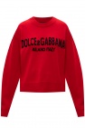 Dolce & Gabbana RED Cashmere sweater with logo