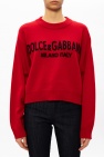 Dolce & Gabbana RED Cashmere sweater with logo