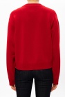 Dolce & Gabbana RED Cashmere sweater with logo
