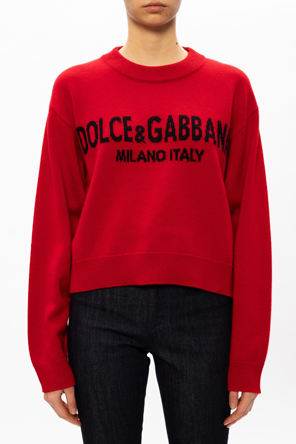 Dolce & Gabbana Cashmere sweater with logo | Women's Clothing | Vitkac