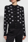 Dolce & Gabbana BLACK Monogrammed cardigan