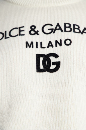 Dolce & Gabbana mélange single-breasted blazer Cashmere sweater