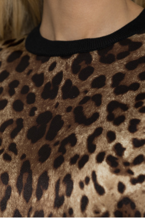 Dolce & Gabbana Top with animal motif