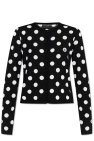 Dolce & Gabbana BLACK Polka-dot Pattern Cardigan