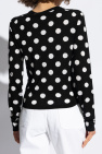 Dolce & Gabbana BLACK Polka-dot Pattern Cardigan