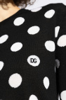 Dolce & Gabbana BLACK Polka-dot Pattern Cardigan