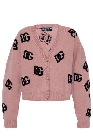 Cardigan with monogram
