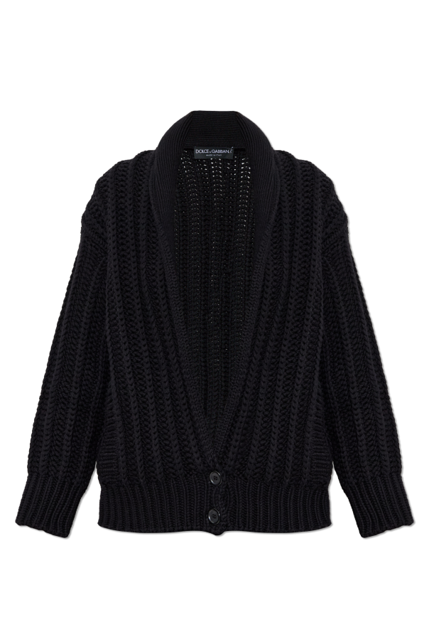 Wool cardigan with pockets od Dolce & Gabbana