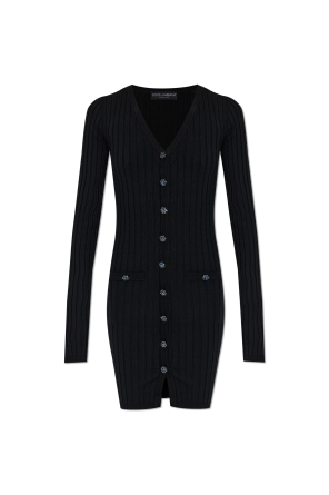 Cardigan with shimmering buttons