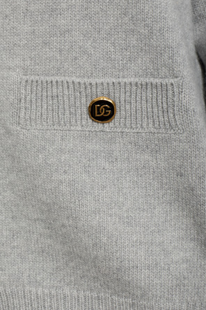 Dolce & Gabbana Wool cardigan with pockets