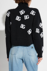 Dolce & Gabbana BLACK Turtleneck with logo