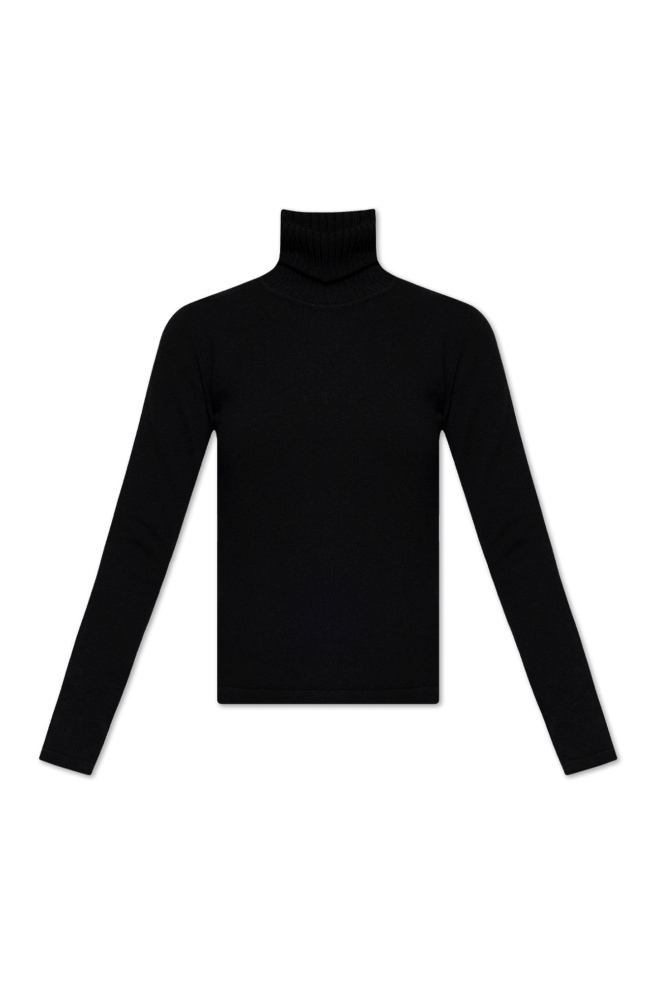 dolce classic & Gabbana logo-patch cotton polo shirt Cashmere Turtleneck