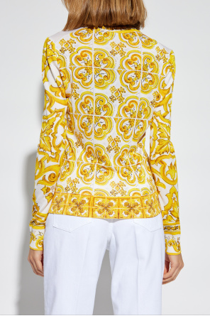 Dolce & Gabbana Sweater with 'Majolica' print