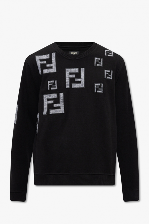 Fendi fendi maxi logo motif sweater item