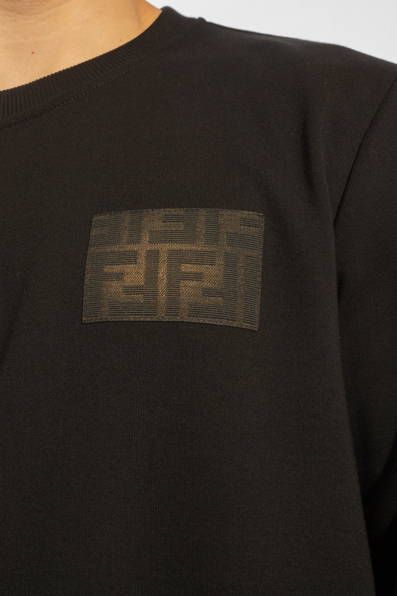 Fendi Patched sweatshirt