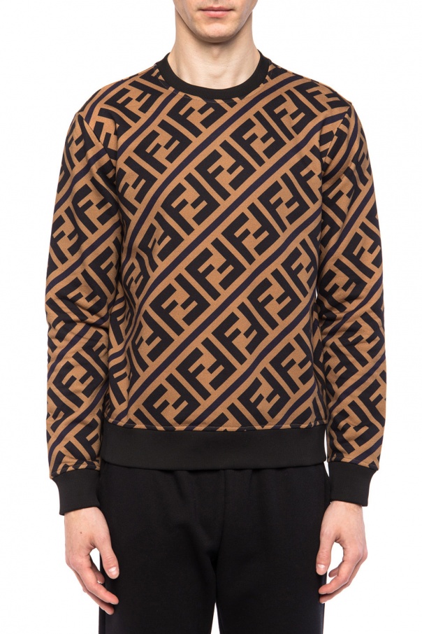 fendi print sweatshirt