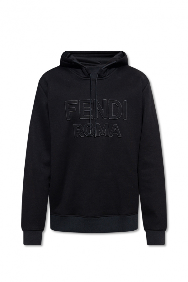 Fendi Fendi FF motif mesh track pants