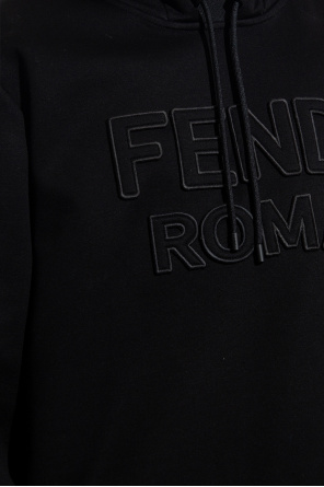 Fendi Fendi FF motif mesh track pants