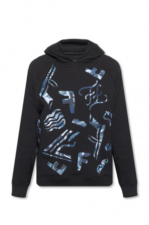 Embroidered hoodie od Fendi
