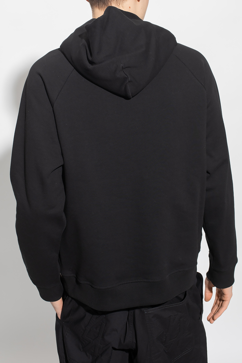 fendi gabardine Embroidered hoodie