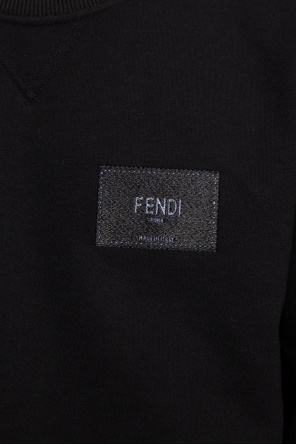 Fendi Sweatshirt with logo patch
