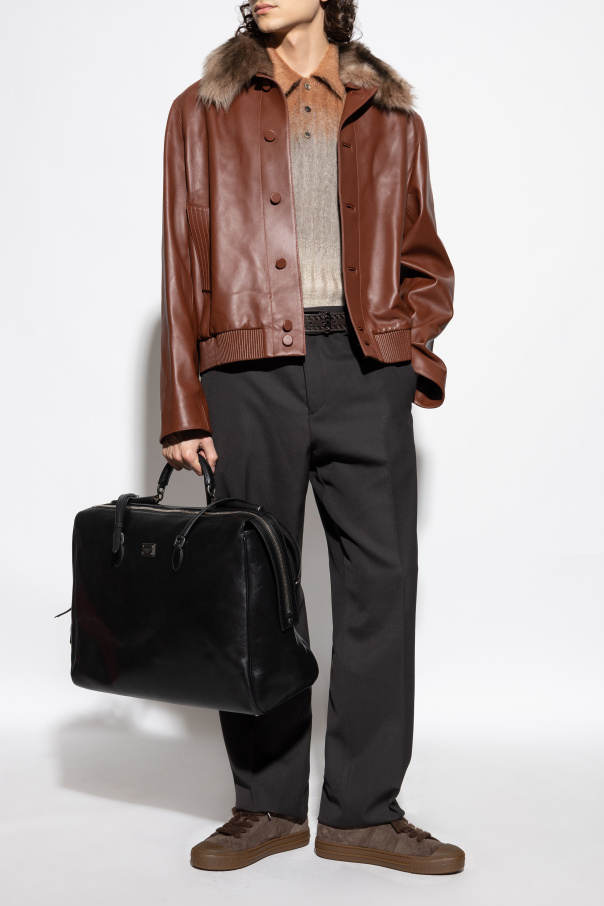 Fendi Polo con acabado de mohair