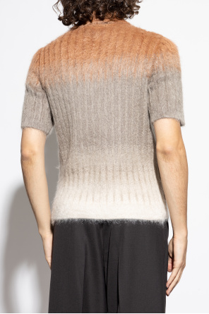 Fendi Polo con acabado de mohair