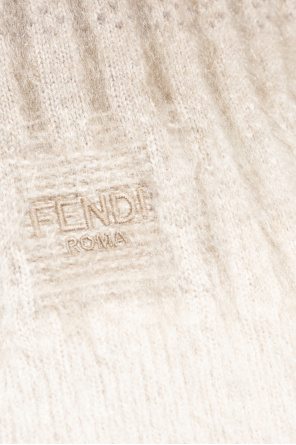 Fendi Polo con acabado de mohair