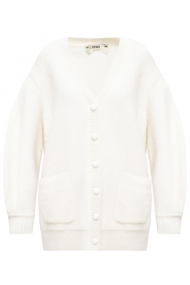 Fendi Fendi Kids TEEN logo-trim jacket