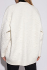 Fendi cream Cardigan with logo