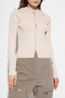 Fendi beige Cotton cardigan