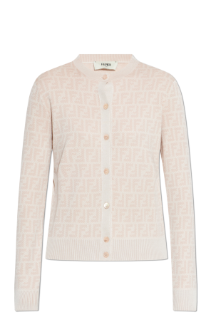 Kardigan z monogramem