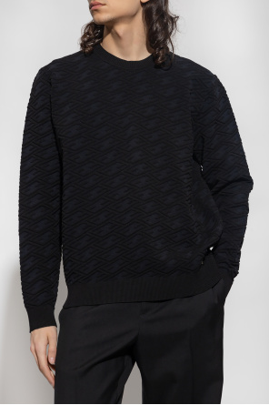 fendi embossed Sweater with monogram