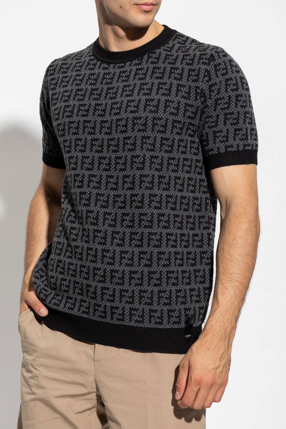 fendi logra Monogrammed sweater