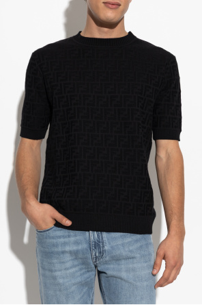 Fendi Suéter de manga corta