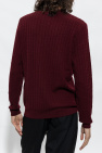 Fendi BURGUNDY Wool sweater