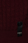 Fendi BURGUNDY Wool sweater