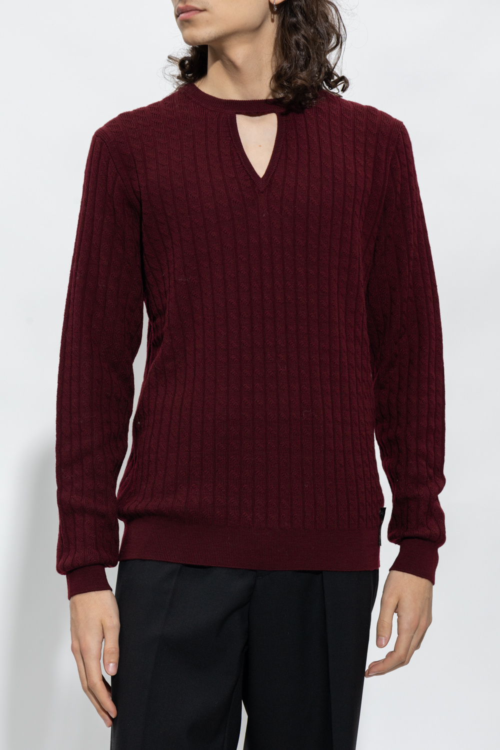 Fendi over Wool sweater