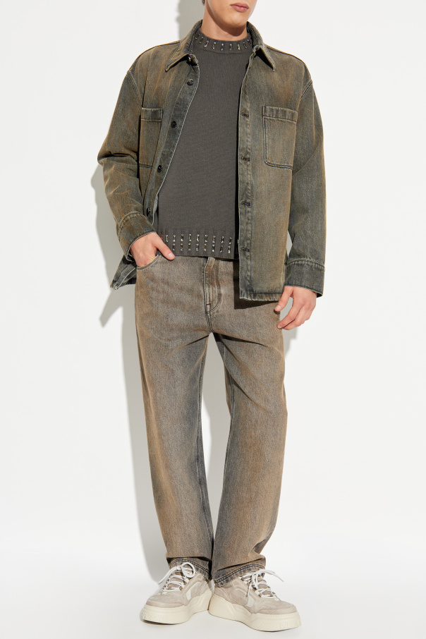 Fendi Sweater with shimmering crystals