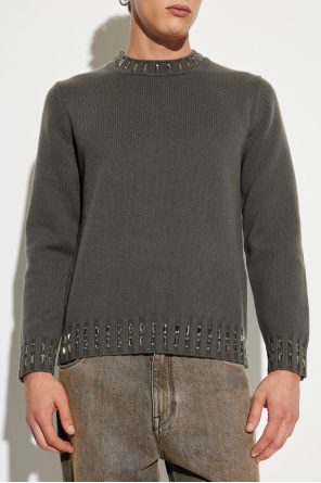 Fendi Sweater with shimmering crystals