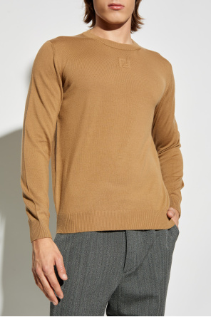 Fendi Jersey con logotipo en relieve