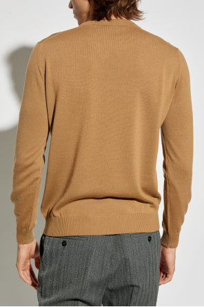 Fendi Jersey con logotipo en relieve